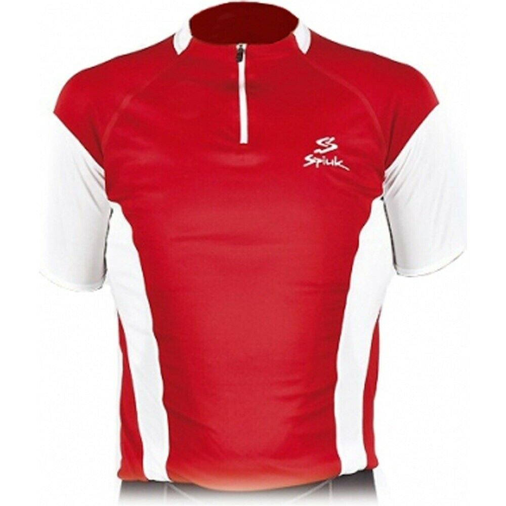 Maillot Ciclista Spiuk Performance Men Rojo y Blanco
